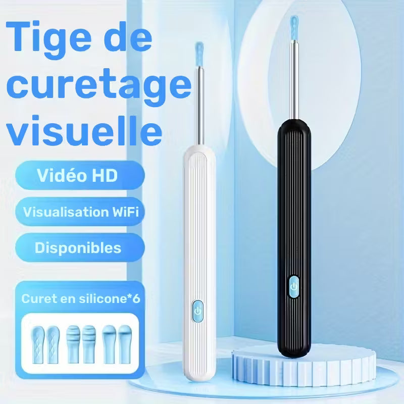 Visuel Check : l'outil N°1 qui rassure les parents. Fini les coton-tige dangereux.