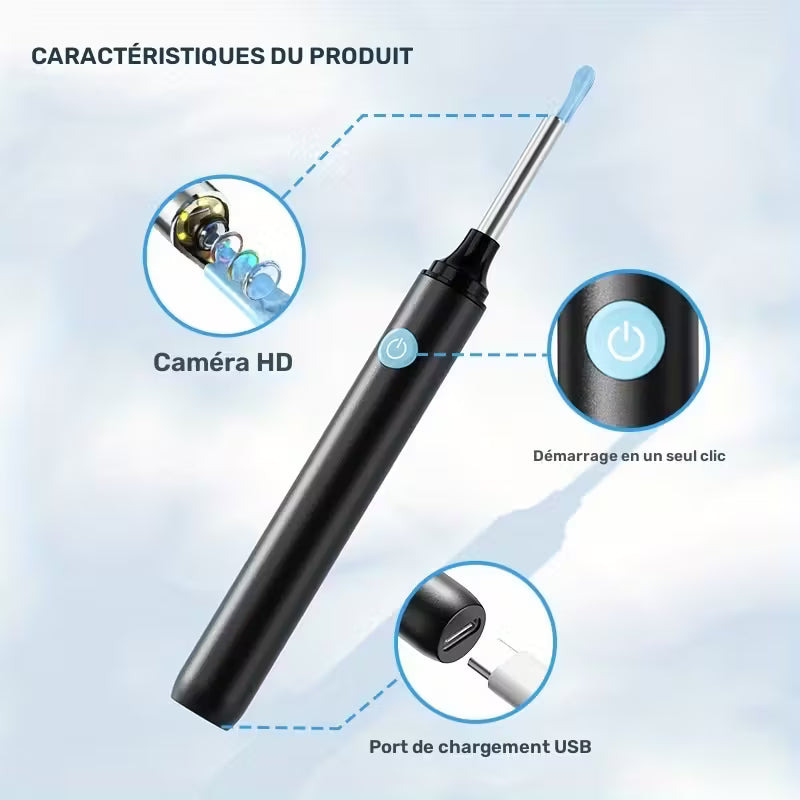 Visuel Check : l'outil N°1 qui rassure les parents. Fini les coton-tige dangereux.