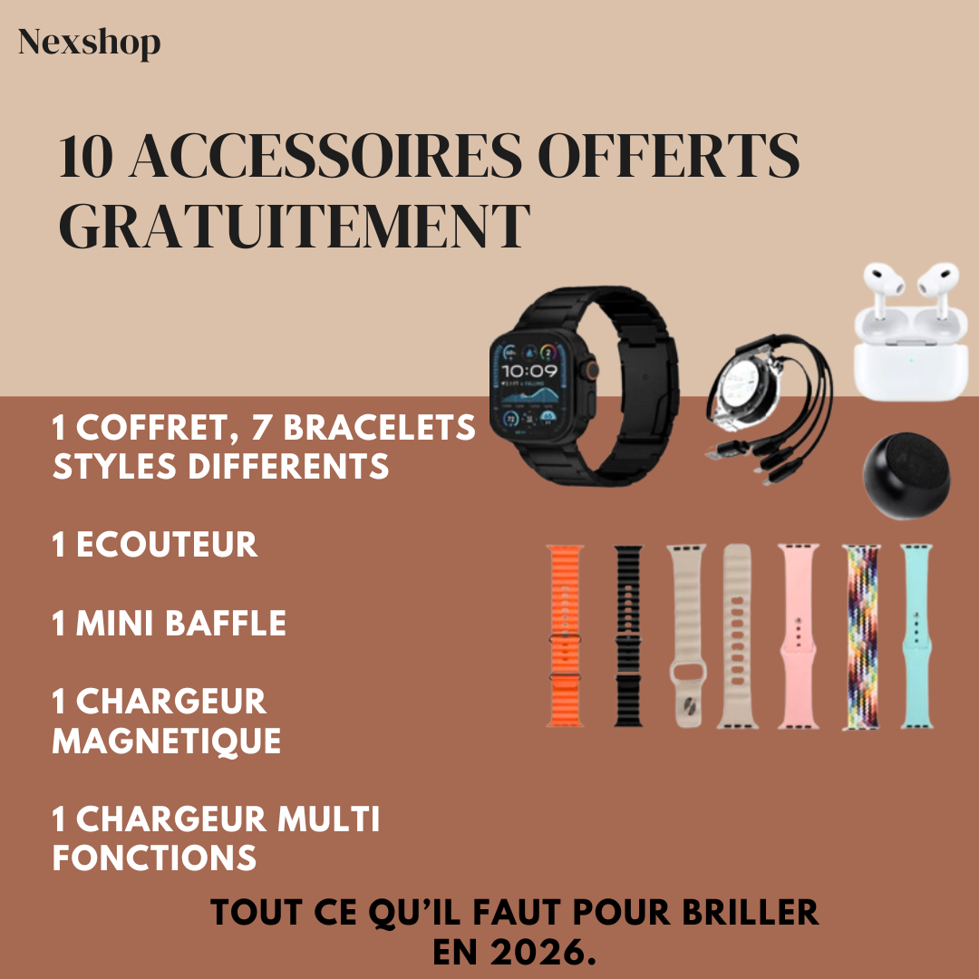 🎁 Smartwatch H92 Ultra3™ – Le Coffret Connecté Ultime de Fin d’Année !